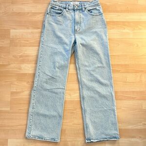 Abercrombie & Fitch 90s Relaxed High Rise Straight Leg Jeans